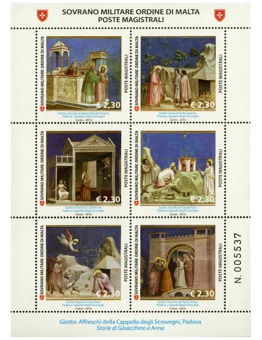 n° 1294 - Timbre ORDRE de MALTE Poste