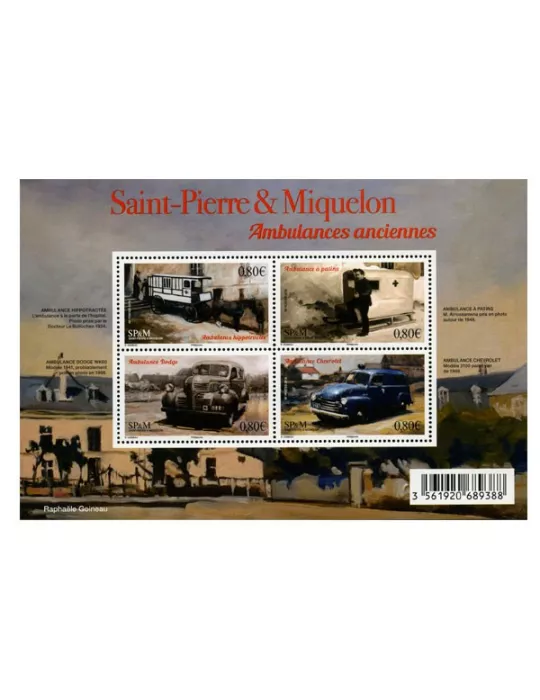 n° F1166 - Timbre Saint-Pierre et Miquelon Poste