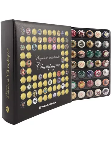 FUTURA CHAMP´+ 5 Recharges (210 plaques de muselets de Champagne)