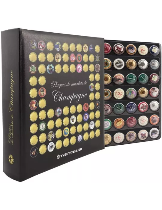 FUTURA CHAMP´+ 5 Recharges (210 plaques de muselets de Champagne)