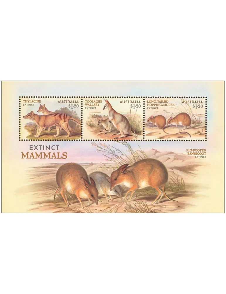 n° 355 - Timbre AUSTRALIE Blocs et feuillets