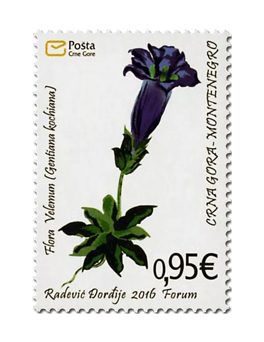 n° 384 - Timbre MONTENEGRO Poste