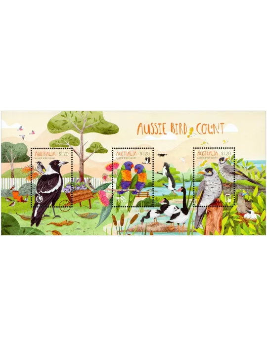 n° 357 - Timbre AUSTRALIE Blocs et feuillets