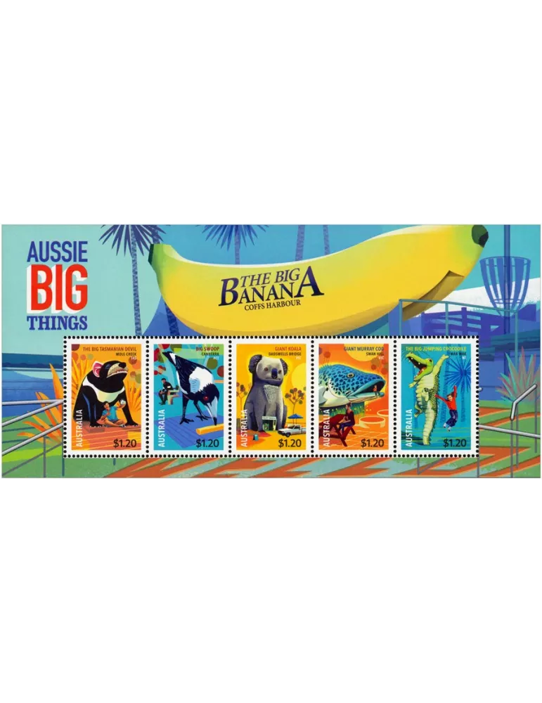 n° 358 - Timbre AUSTRALIE Blocs et feuillets