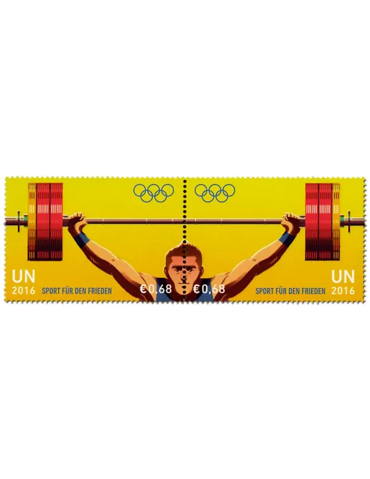 n° 913 - Timbre ONU VIENNE Poste