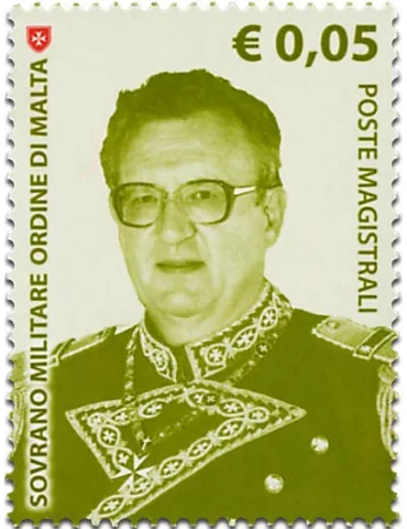 n° 1306 - Timbre ORDRE de MALTE Poste