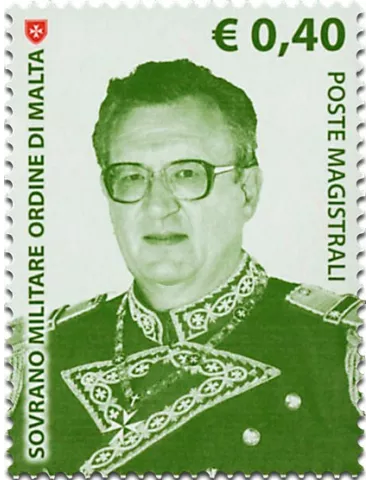 n° 1306 - Timbre ORDRE de MALTE Poste 2