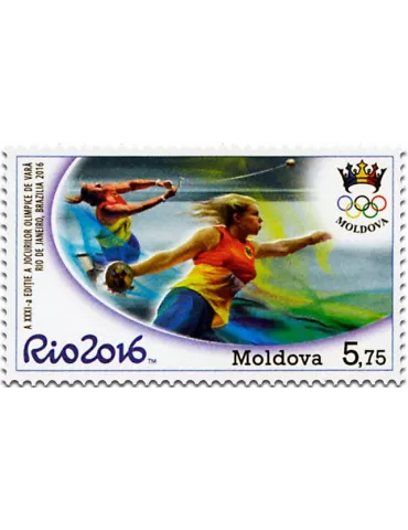 n° 842 - Timbre MOLDAVIE Poste