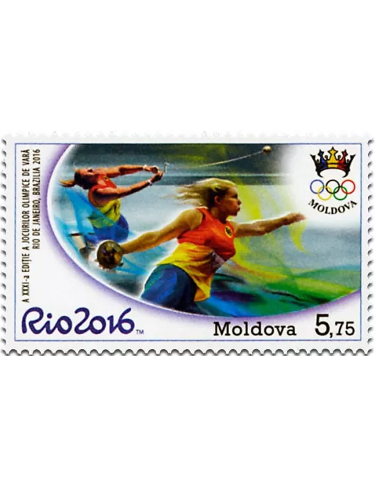 n° 842 - Timbre MOLDAVIE Poste