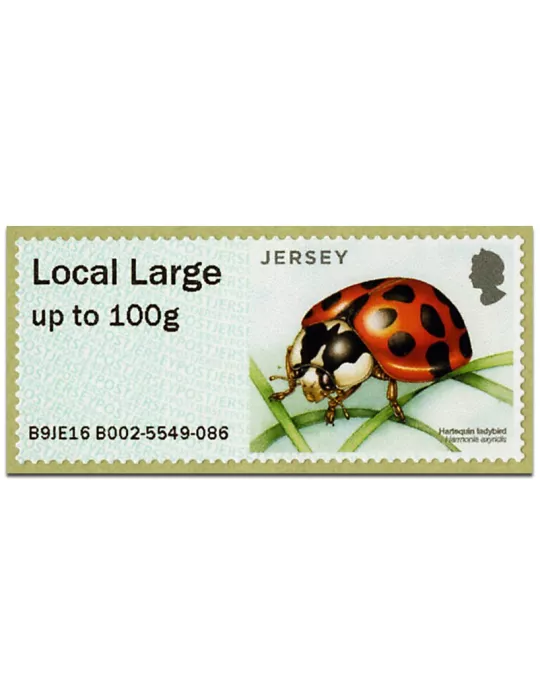 n° 43 - Timbre JERSEY Timbres de distributeurs