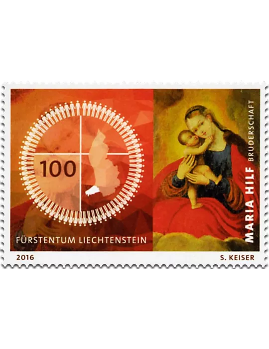 n° 1760 - Timbre LIECHTENSTEIN Poste