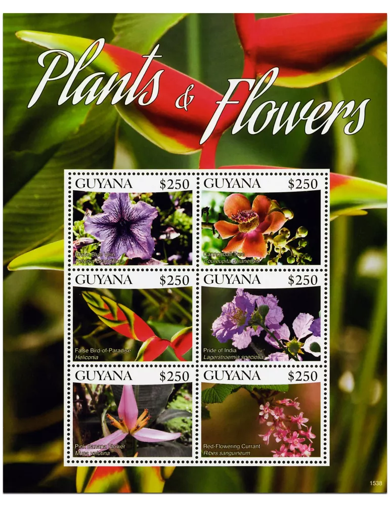 n° 6742 - Timbre GUYANA Poste