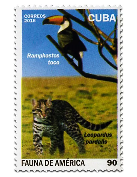 n° 5464A/5464D - Timbre CUBA Poste