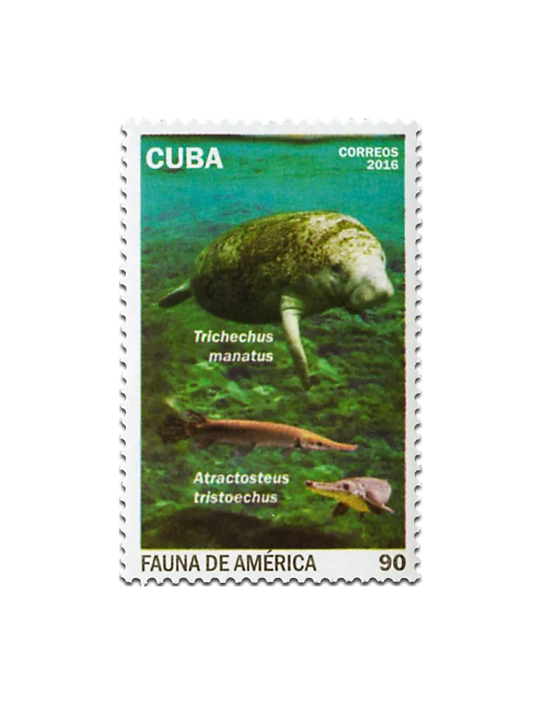 n° 5464A/5464D - Timbre CUBA Poste