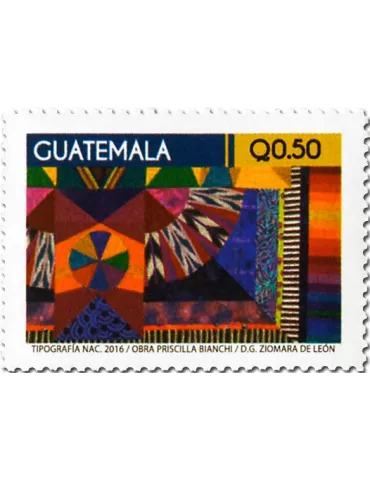 n° 725 - Timbre GUATEMALA Poste 2