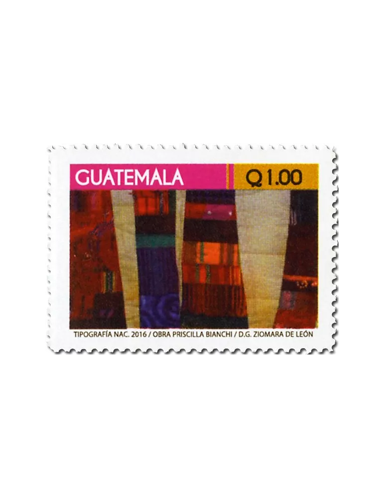 n° 725 - Timbre GUATEMALA Poste