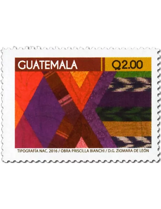 n° 725 - Timbre GUATEMALA Poste