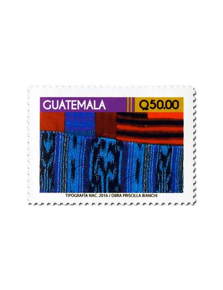 n° 725 - Timbre GUATEMALA Poste