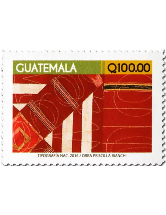 n° 725 - Timbre GUATEMALA Poste