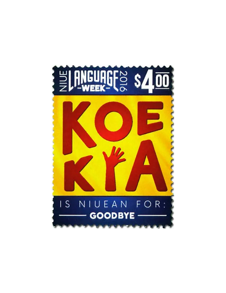 n° 1014 - Timbre NIUE Poste