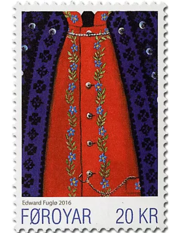 n° 869 - Timbre ILE FEROE Poste 2