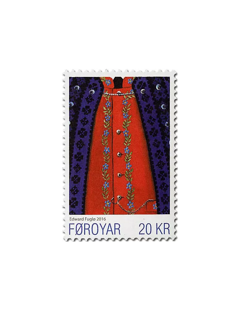 n° 869 - Timbre ILE FEROE Poste