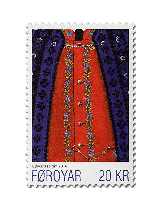 n° 869 - Timbre ILE FEROE Poste