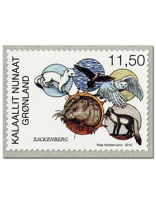 n° 710 - Timbre GROENLAND Poste