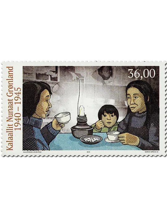 n° 712 - Timbre GROENLAND Poste