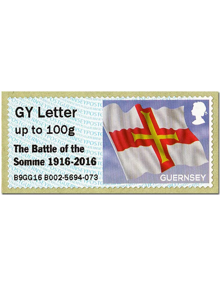 n° 22 - Timbre GUERNESEY Timbres de distributeurs