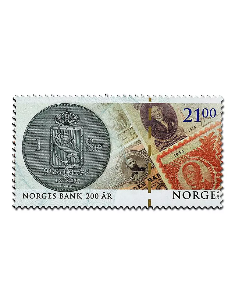 n° 1858 - Timbre NORVEGE Poste