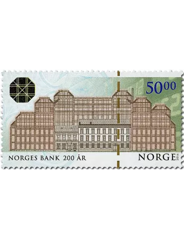 n° 1858 - Timbre NORVEGE Poste 2