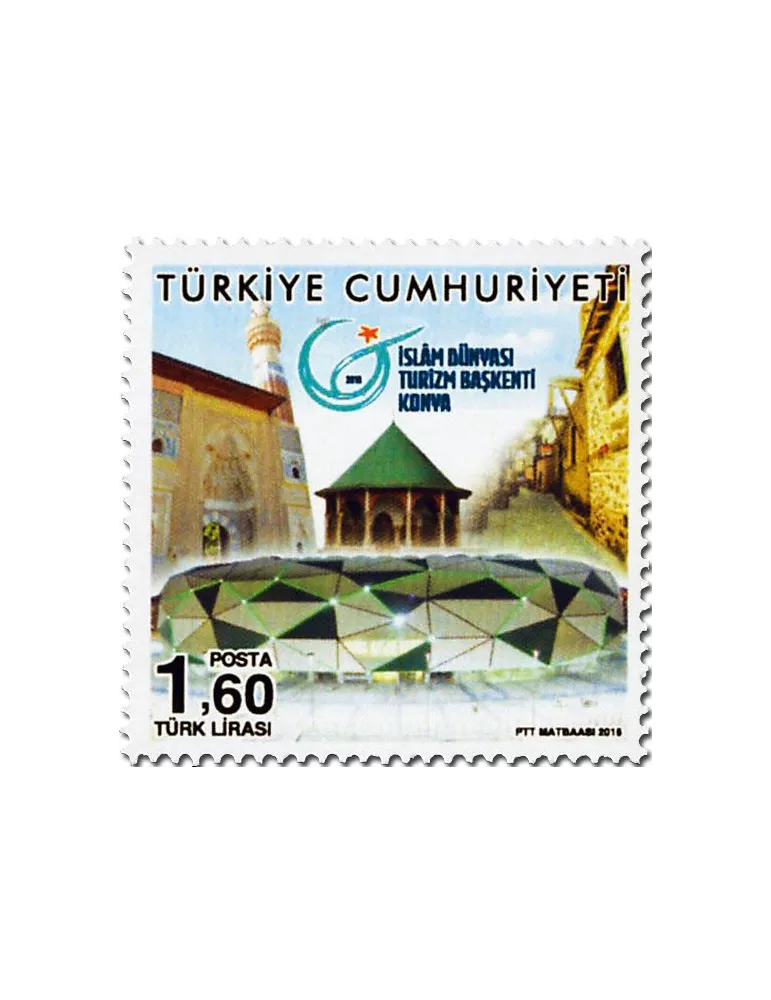 n° 3806 - Timbre TURQUIE Poste