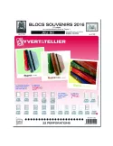 BLOCS SOUVENIRS SC : 2016 (JEUX AVEC POCHETTES)
