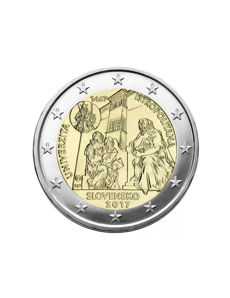 2 EURO COMMEMORATIVE 2017 : SLOVAQUIE (Université Istropolitana)