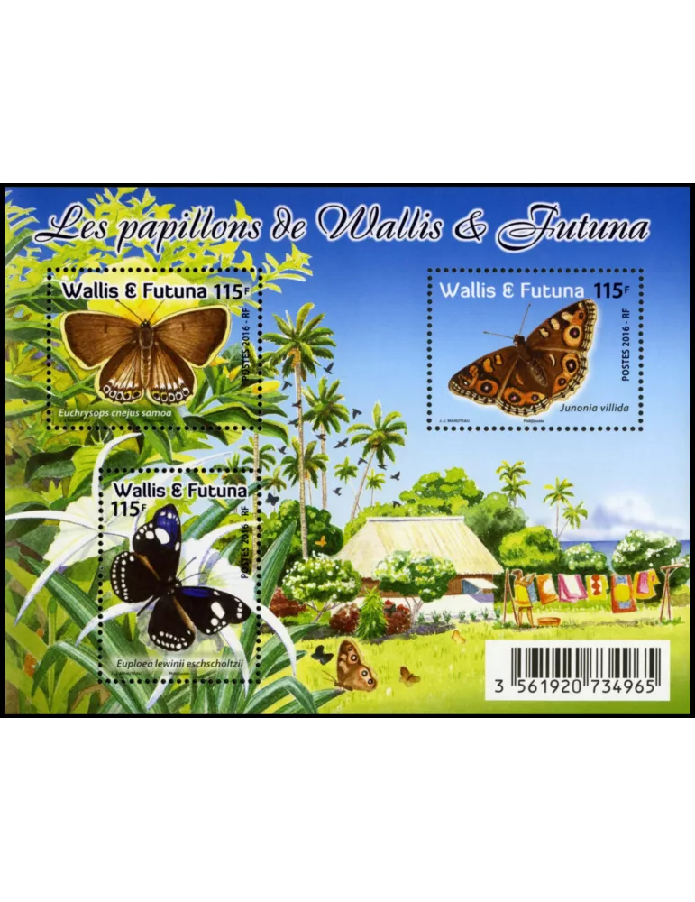 n° F855 - Timbre Wallis et Futuna Poste
