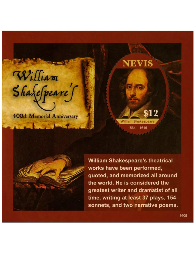 n° 375 - Timbre NEVIS Blocs et feuillets