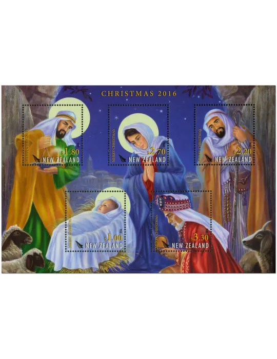 n° 340 - Timbre NOUVELLE-ZELANDE Blocs et feuillets