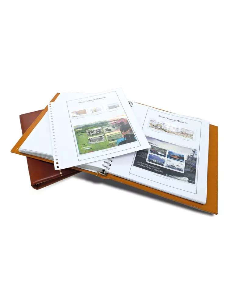 2 albums SUPRA + Jeux SC SAINT-PIERRE et MIQUELON 1986-2023