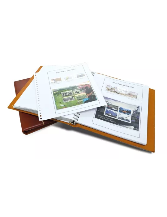 2 albums SUPRA + Jeux SC SAINT-PIERRE et MIQUELON 1986-2023