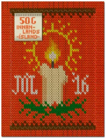 n° 1439 - Timbre ISLANDE Poste 2