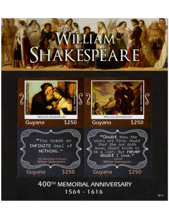 n° 6763 - Timbre GUYANA Poste