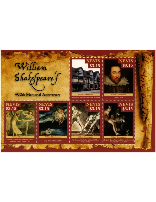 n° 2621 - Timbre NEVIS Poste