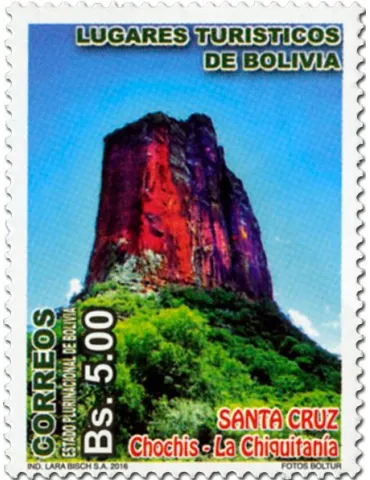 n° 1586 - Timbre BOLIVIE Poste 2