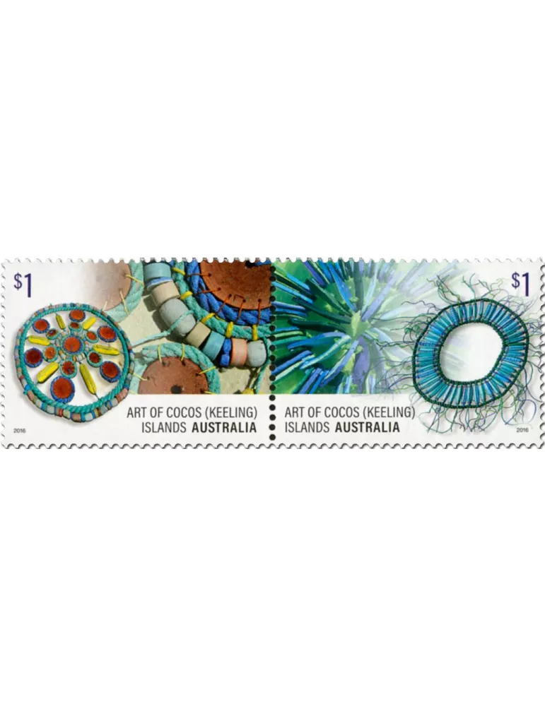 n° 498 - Timbre COCOS (ILES) Poste