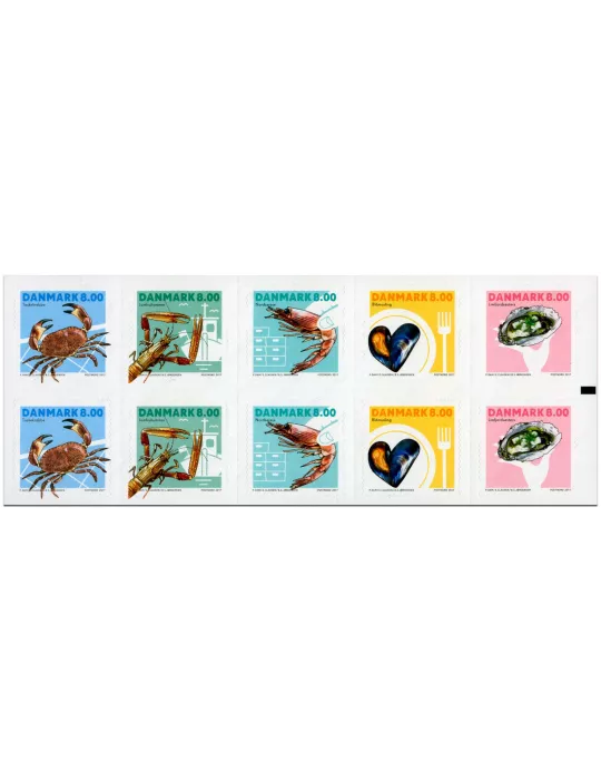 n° C1866 - Timbre DANEMARK Carnets