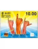 n° 1992 - Timbre SRI LANKA Poste