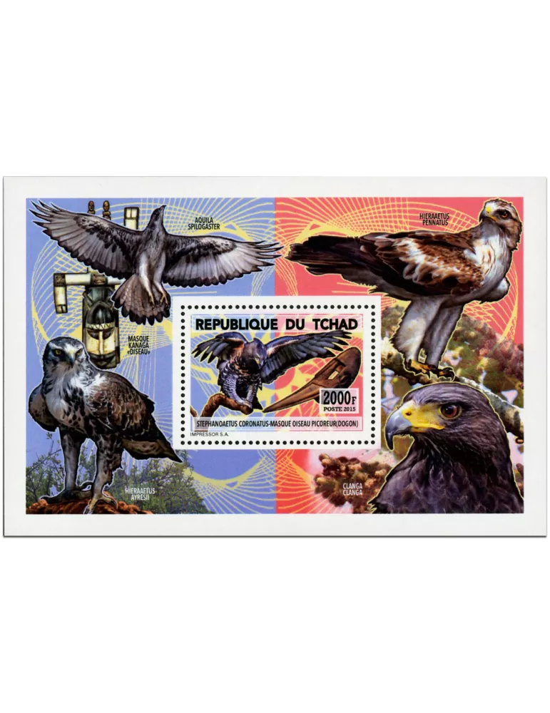 n° 151 - Timbre TCHAD Blocs et feuillets