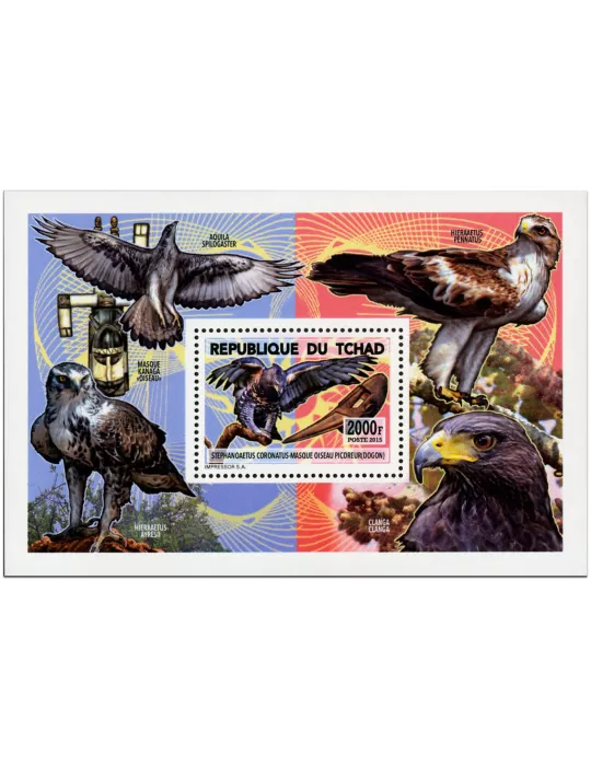 n° 151 - Timbre TCHAD Blocs et feuillets