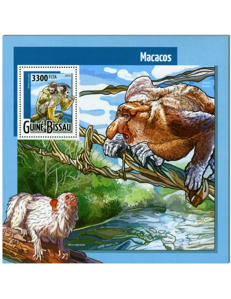 n° 1098 - Timbre GUINÉE-BISSAU Blocs et feuillets